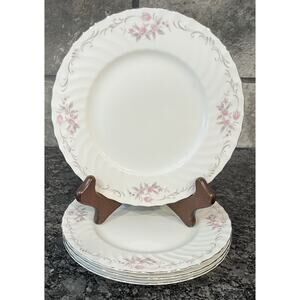 4 Vtg 7 1/2” Gold Standard Salad Plates Genuine Porcelain China Made in Japan